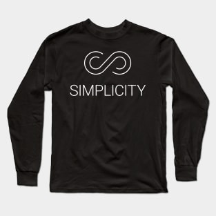 Simplicity Long Sleeve T-Shirt